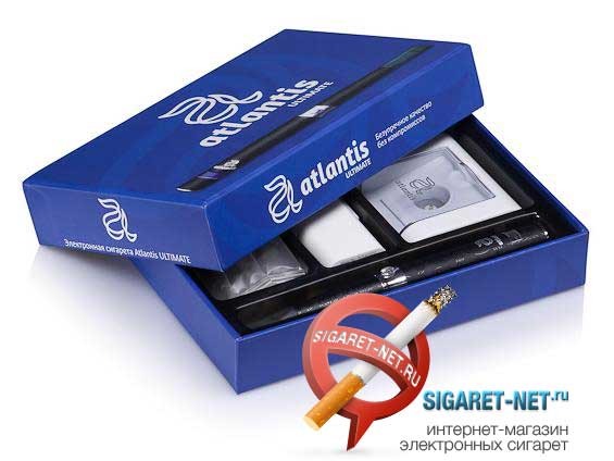 Электронная сигарета Atlantis Ultimate в подарочной упаковке