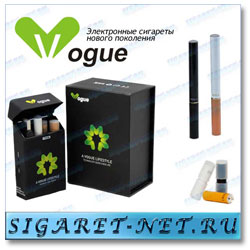 Комплект электронных сигарет «Vogue Standart» с картомайзерами, купить электронные сигареты в интернет магазине