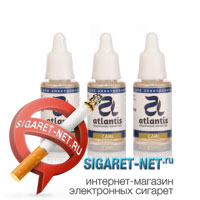 Жидкость Atlantis ( Атлантис ) для заправки электронных сигарет на выбор 3 флакончика по 10 мл