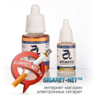 Жидкость Atlantis ( Атлантис ) для заправки электронных сигарет с ароматом сигаретного табака