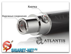 Электронные сигареты Atlantis (Атлантис ) 2012 Vgo с Tank картриджами – резервуарами для жидкости
