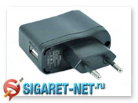 Зарядное устройство от сети 220 В для аккумуляторов электронных сигарет Glos 510 серии
