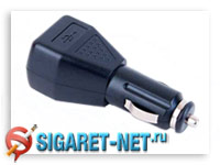 Автомобильное зарядное устройство для зарядки аккумуляторов электронных сигарет Glos 510 серии