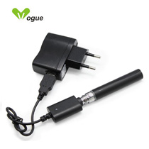 USB адаптер, зарядное устройство от сети и аккумулятор электронных сигарет Vogue Tank в сборе